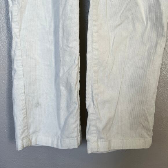 Outerknown Jumpsuit Organic Cotton Corduroy Women's XS White Pockets Coverall - Picture 6 of 14
